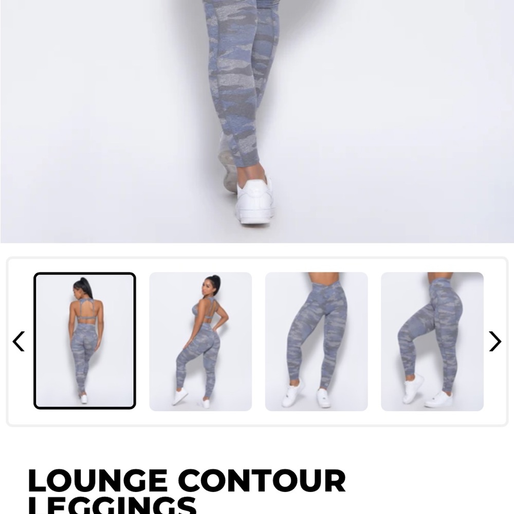 Blue Camouflage bombshell Leggings